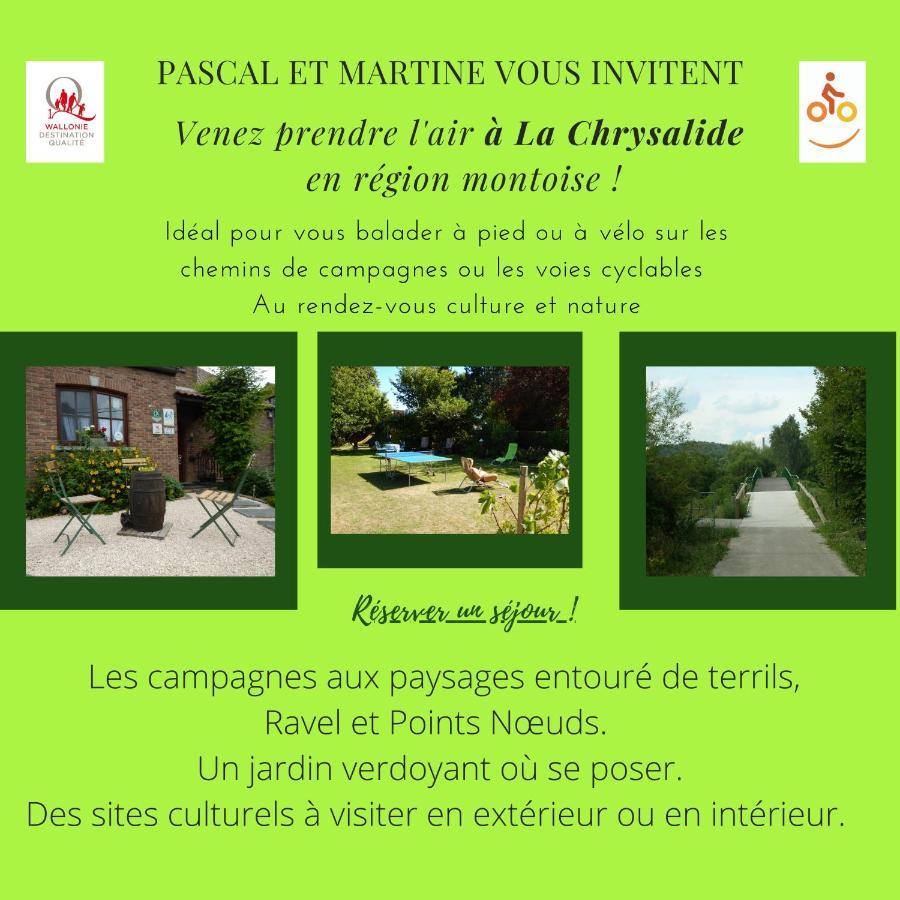 La Chrysalide Hotel Mons Bagian luar foto